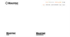 Desktop Screenshot of hastec.com